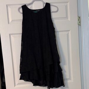 Gianni Bini Black Textured Dress